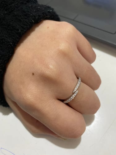 Customer photo review of ANILLO CELA PLATA