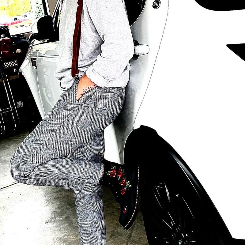 Customer photo review of Men's Suspenders