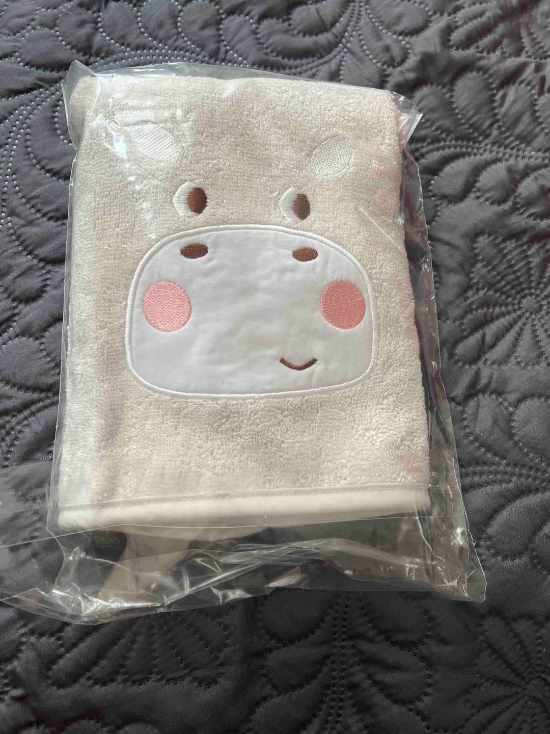 Customer photo review of Hipo %100 Pamuk Bebek Havlusu 50x75 cm