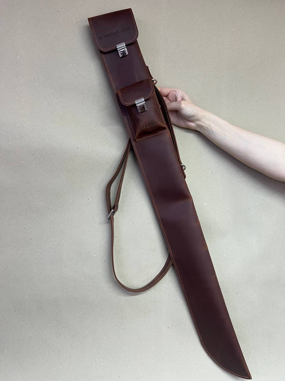 Customer photo review of Pool Cue Case 2x2