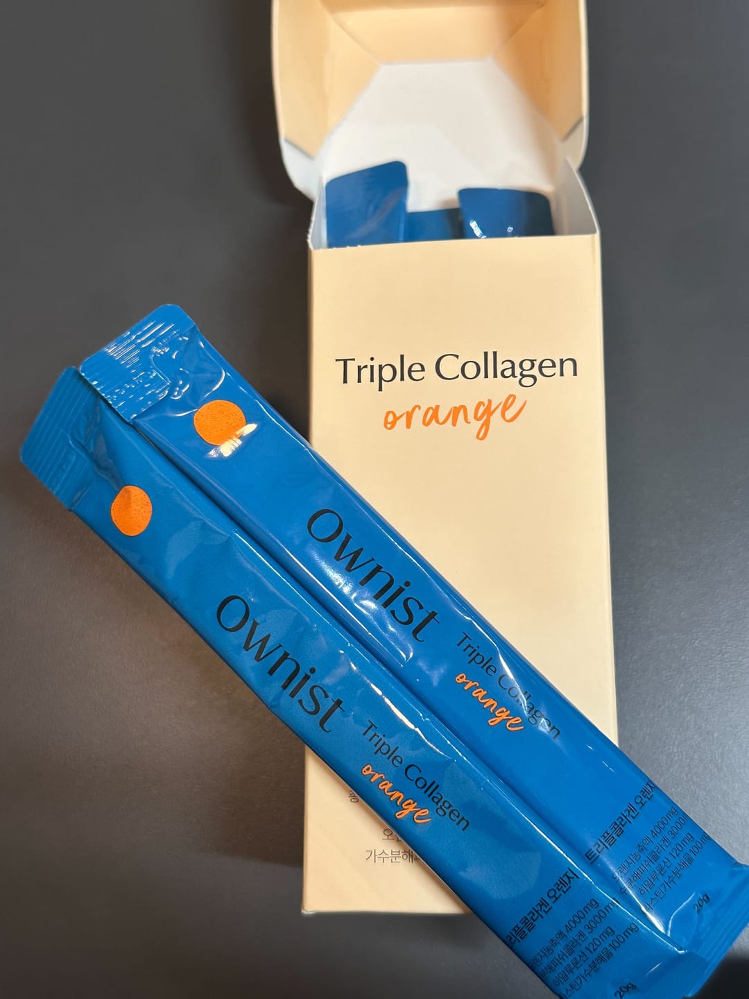 Customer photo review of Triple Collagen Orange
