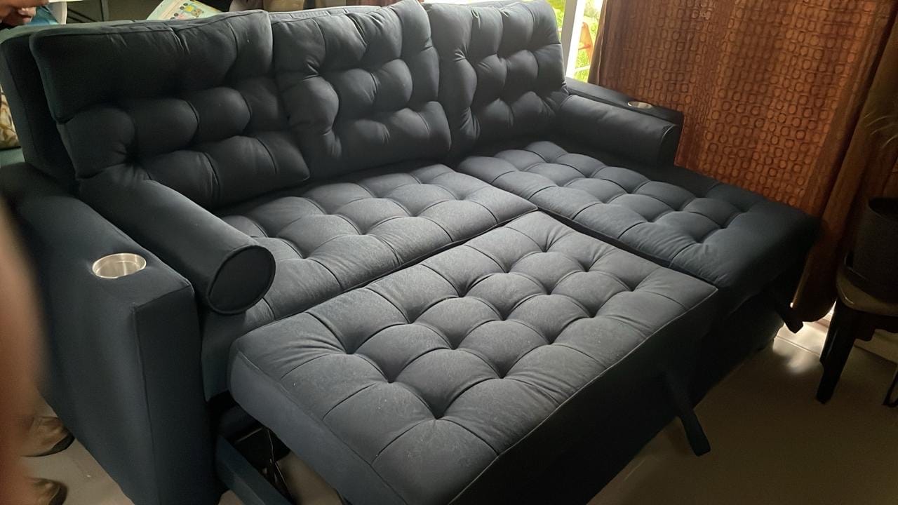 Customer photo review of Sofá cama Praga