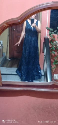 Customer photo review of Marin Maxi Dress