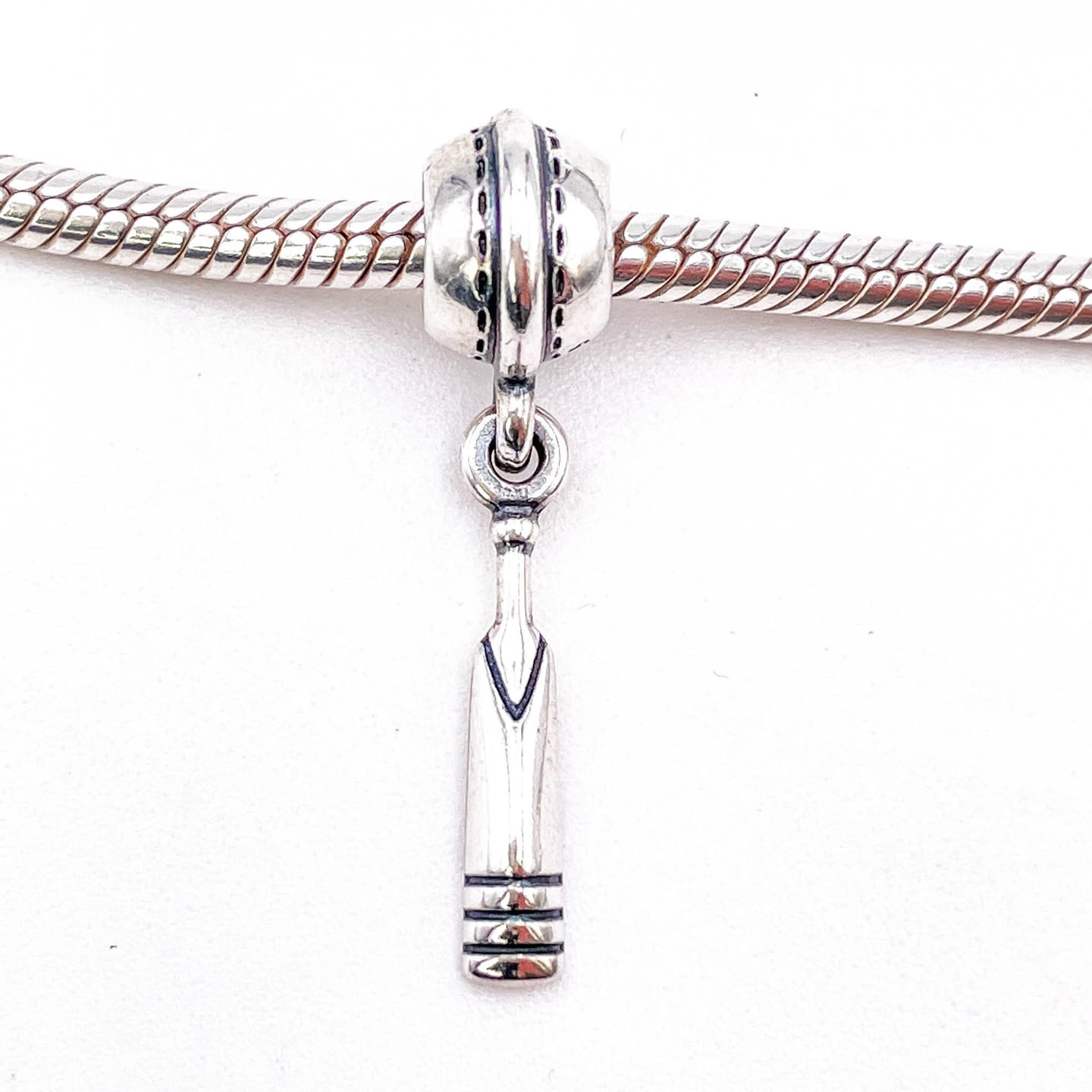 Customer photo review of PANDORA RARE Australia Exclusive Breakthrough Breast Cancer Sterling Silver Lucerne Clip