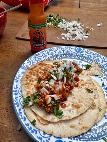 Customer photo review of Traditional Red Hot Sauce 2 Pack