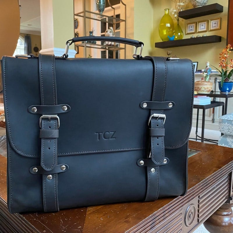 Customer photo review of Briefcase Bag Lora