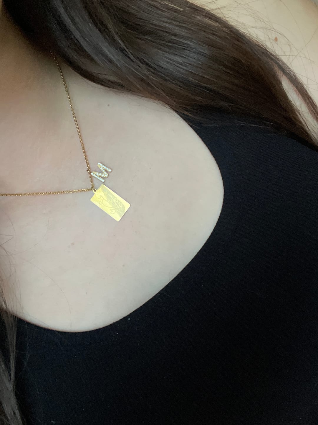 Customer photo review of Zeichnung | Plainkette + Gravur
