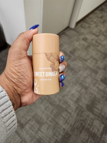 Customer photo review of North Carolina Sweet Ginger Rub