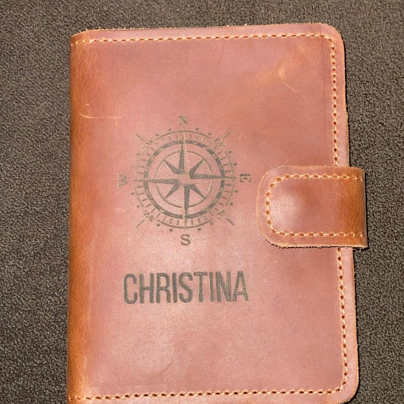 Customer photo review of Passport Wallet & Luggage tag