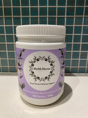 Customer photo review of Bowel Protect & Biome Support 300g