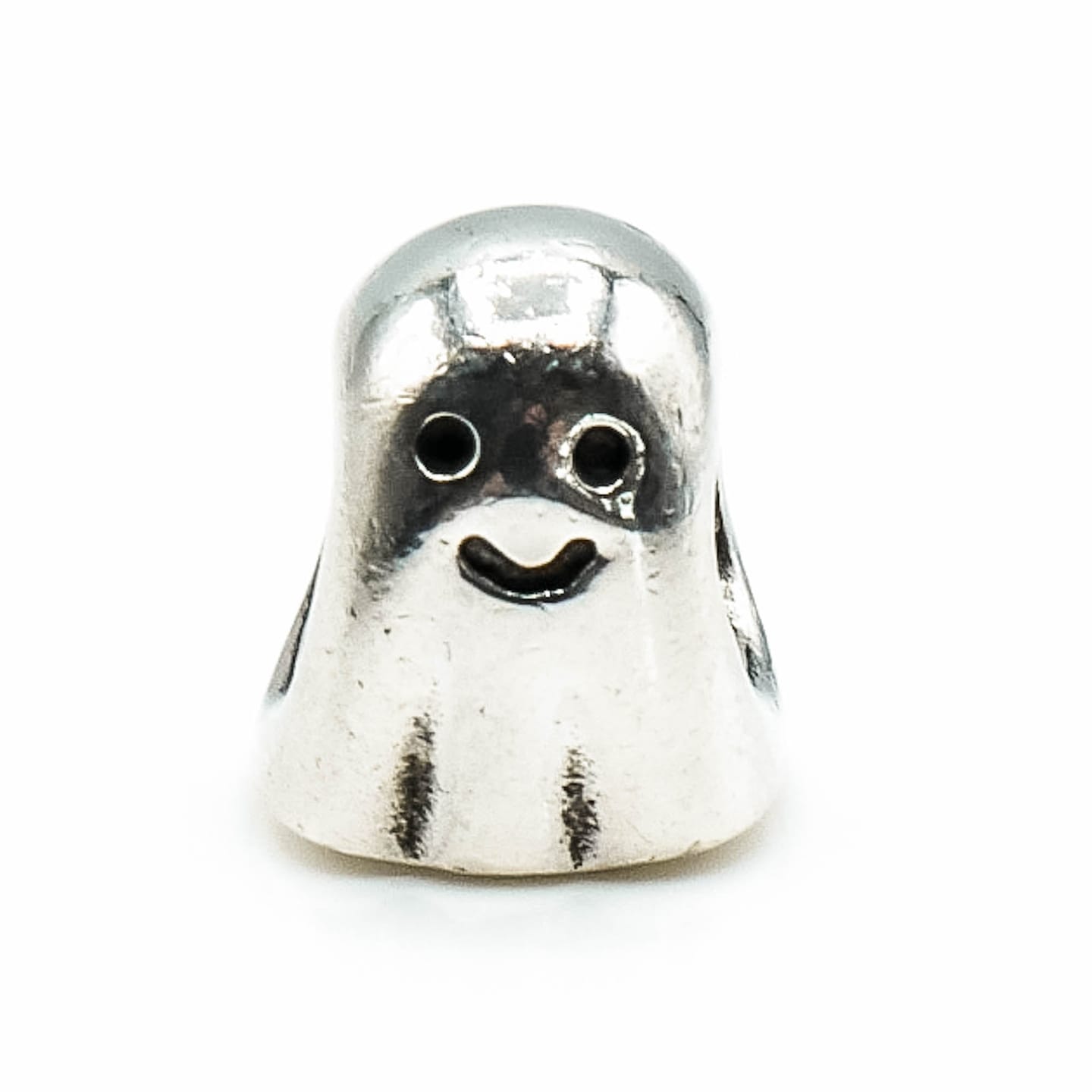 Customer photo review of PANDORA Ghost Sterling Silver Halloween Charm