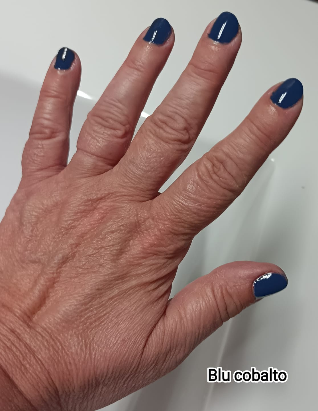 Customer photo review of Smalto Semipermanente LCI -  Blu Cobalto