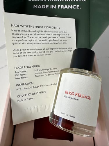 Customer photo review of Bliss Release