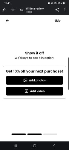 Customer photo review of Rancho QuickLift 2" Lift Kit Leveling Shocks Struts 14-18 Silverado Sierra 1500