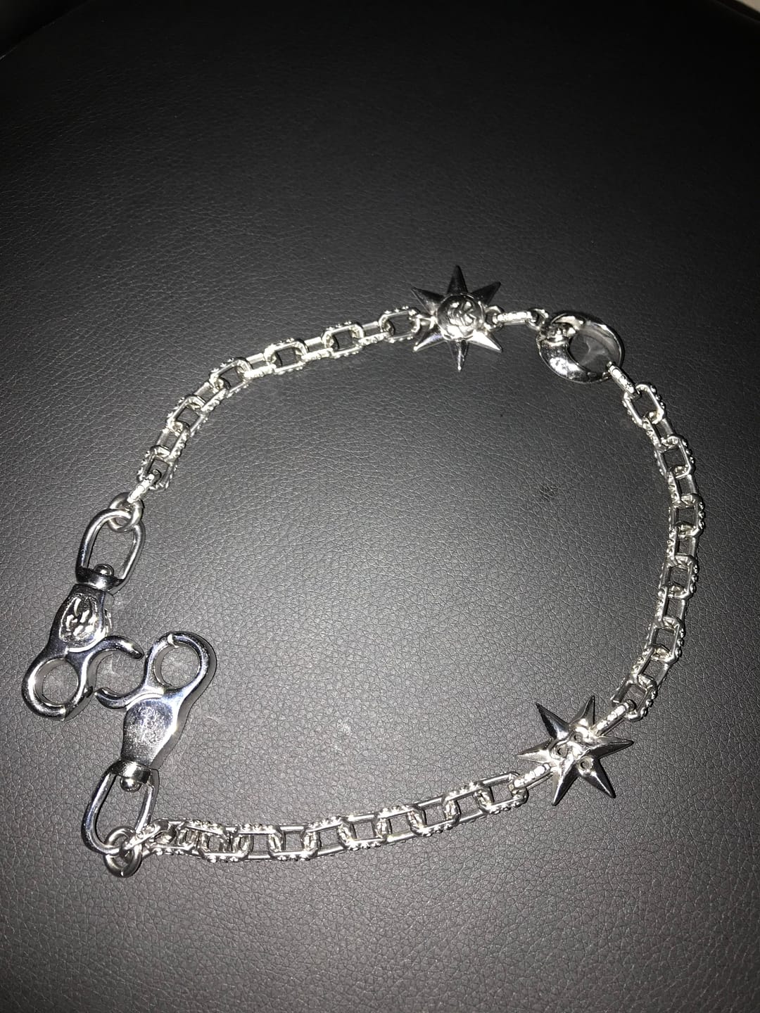 Customer photo review of ASTROLOGY WALLET CHAIN