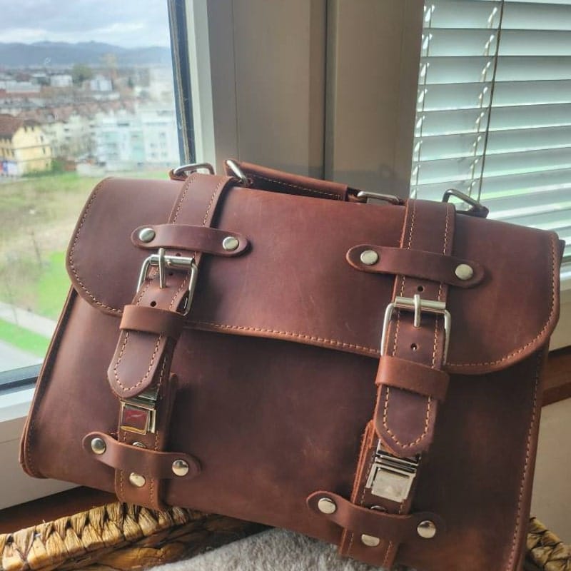 Customer photo review of Briefcase Bag Lora