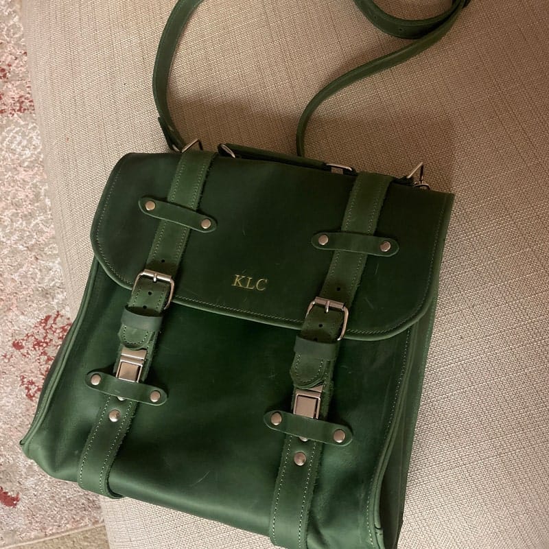 Customer photo review of Briefcase Bag Lora