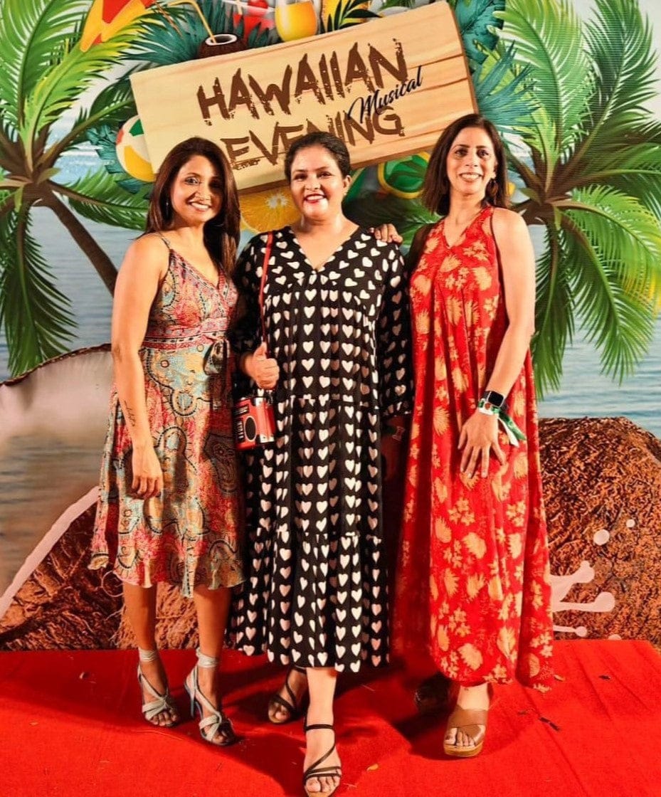 Customer photo review of Lover Black Modal Maxi Dress
