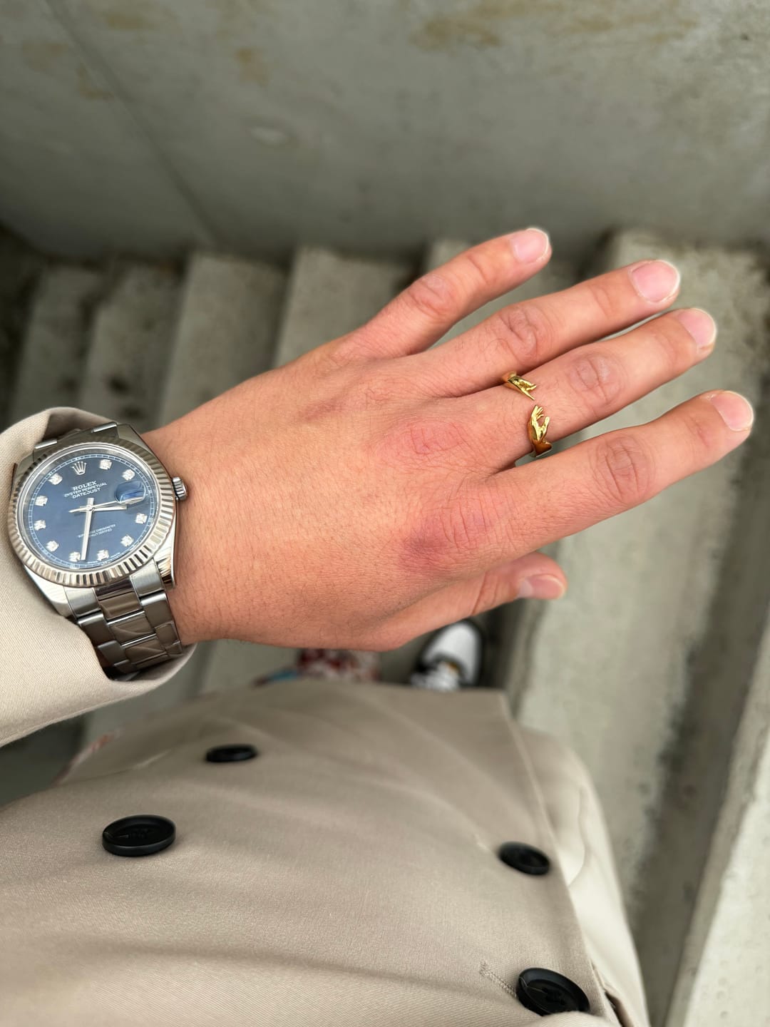 Customer photo review of Touch of God Ring
