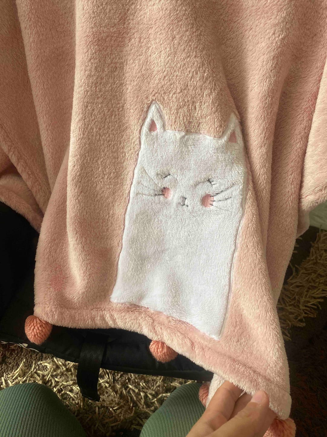 Customer photo review of Kitty %100 Pamuk Battaniye 75x120 cm