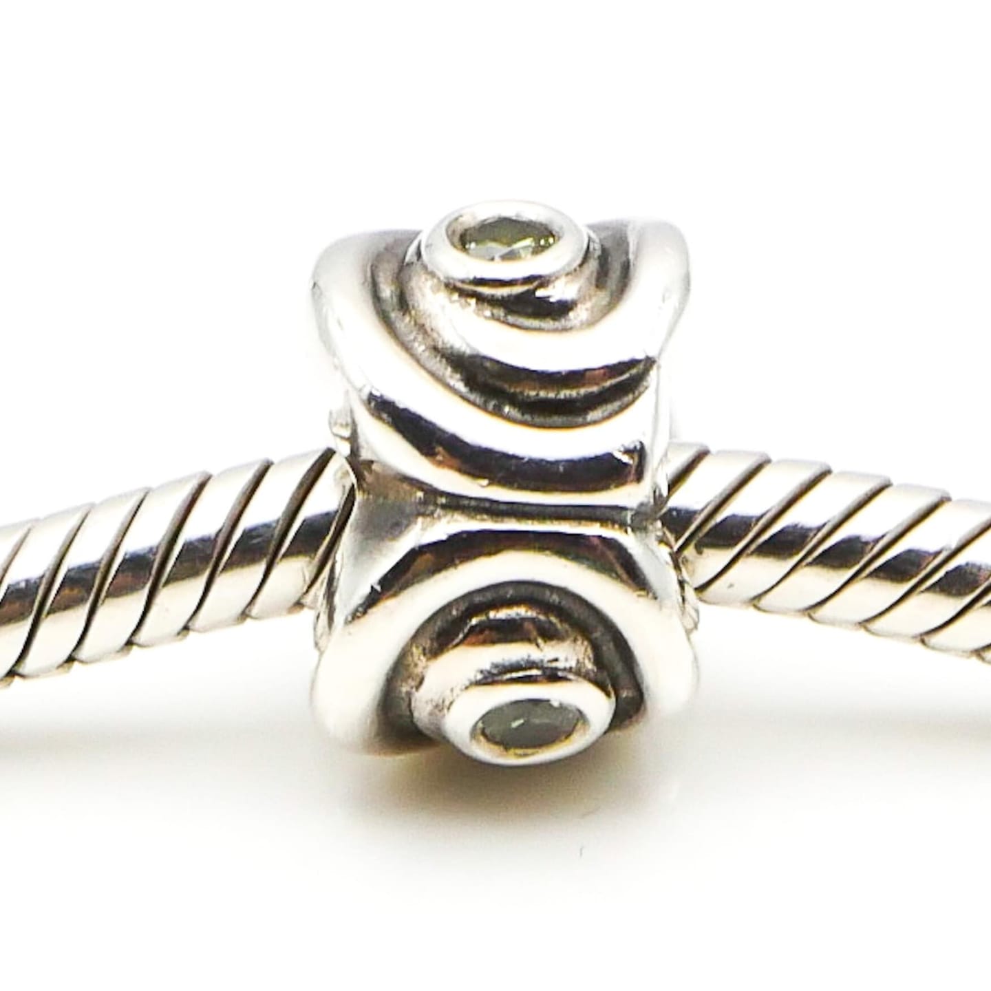 Customer photo review of PANDORA Eye of the Storm Sterling Silver Charm