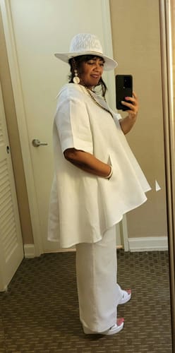 Customer photo review of Linen Set MAGNES