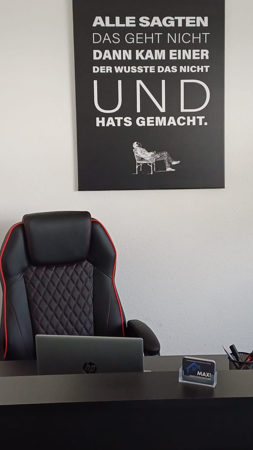 Customer photo review of MOTIVATIONSBILD auf LEINWAND | ZITATE | ERFOLG | MINDSET | BÜRO | HOME OFFICE |