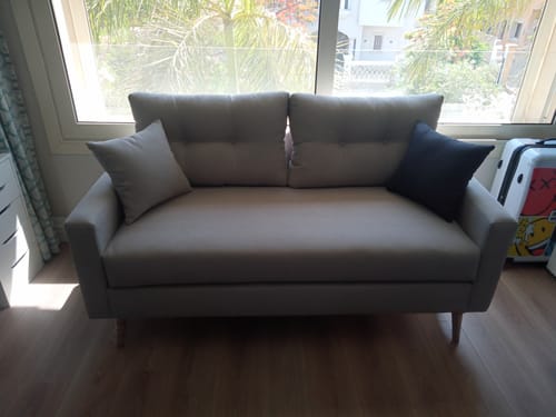 Customer photo review of كنبة خشب زان 85×180سم- SBF147