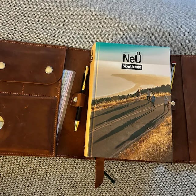 Customer photo review of Bible Rivets Cover