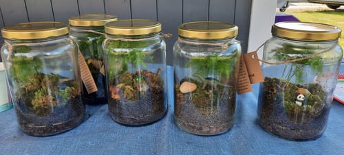 Customer photo review of Flaschengarten-Kindergeburtstags-Set