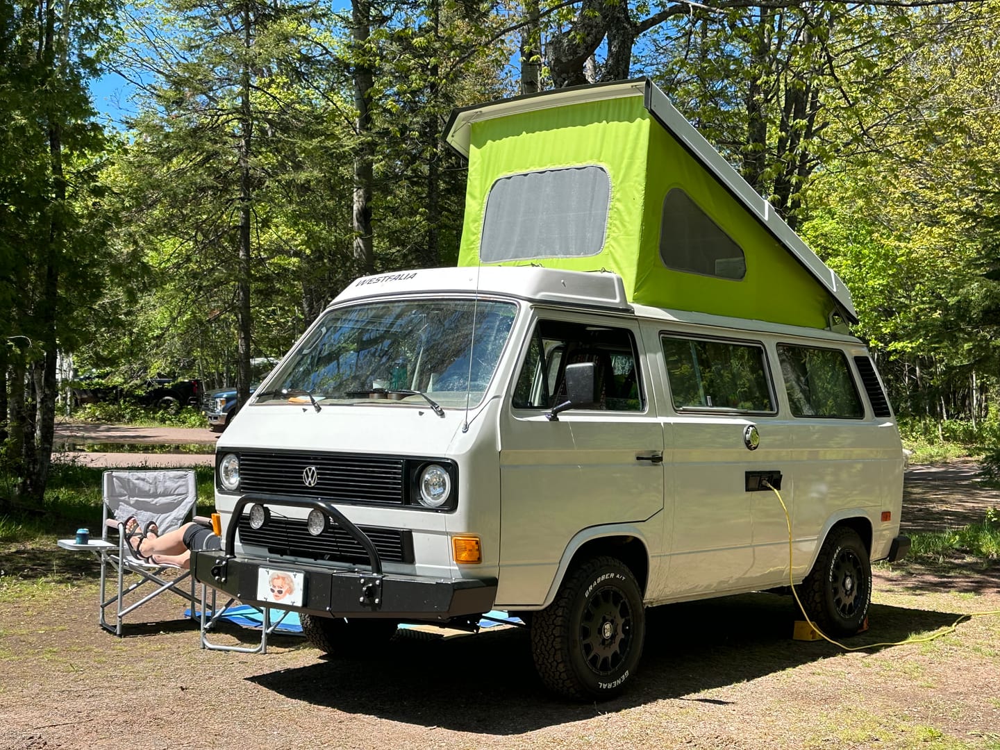 Customer photo review of VW T25 Westfalia Pop-Top CANVAS