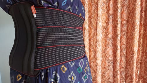 Customer photo review of Lumboset Advance Belt (Moderate Support) | Provides Support to the Lumbar Spine & Lower Back