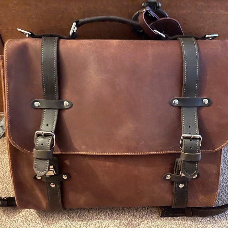 Customer photo review of Briefcase Bag Lora