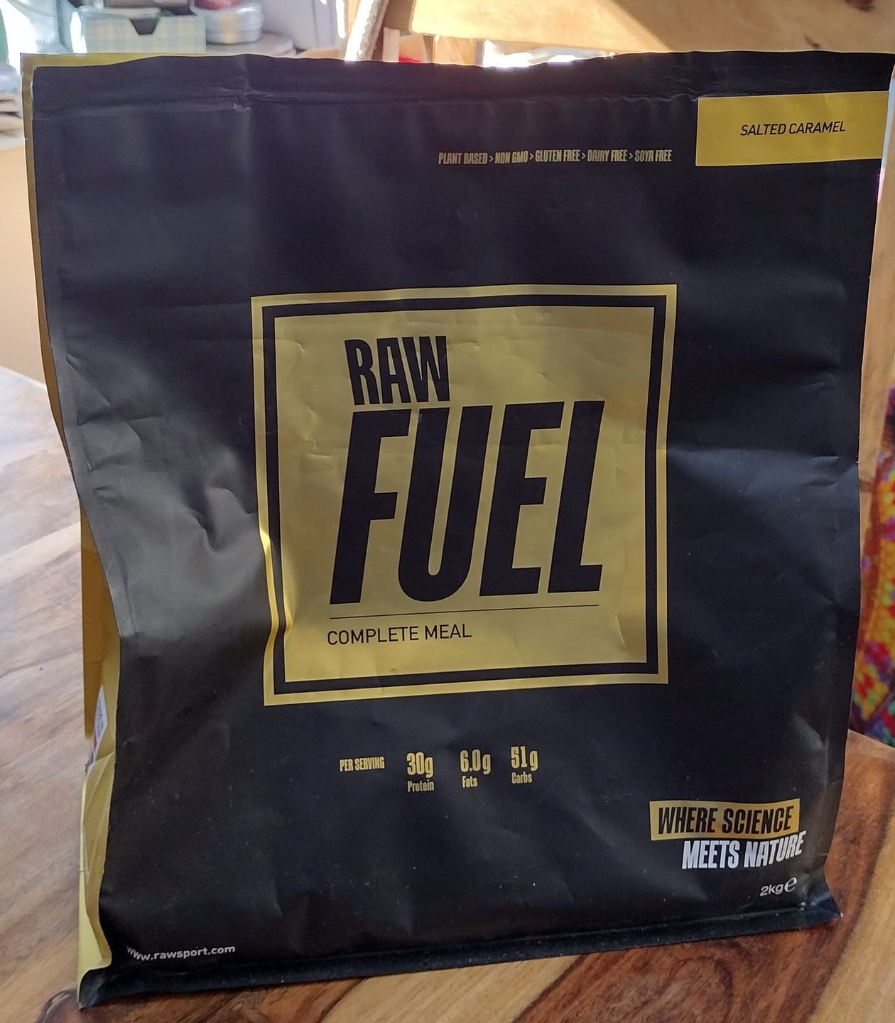 Customer photo review of Raw Fuel Meal Replacement