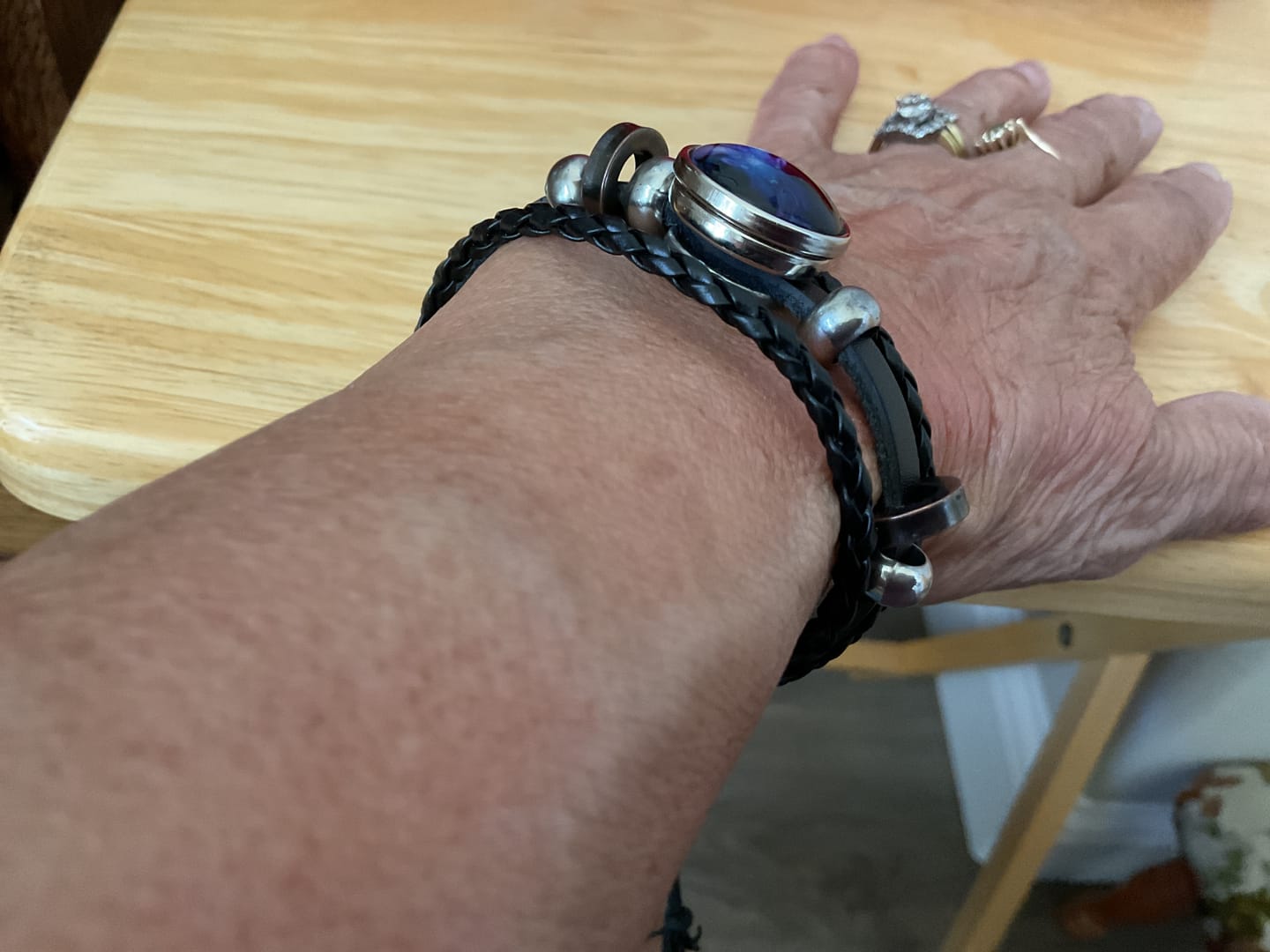 Customer photo review of Zodiac Signs Spirit Bracelet