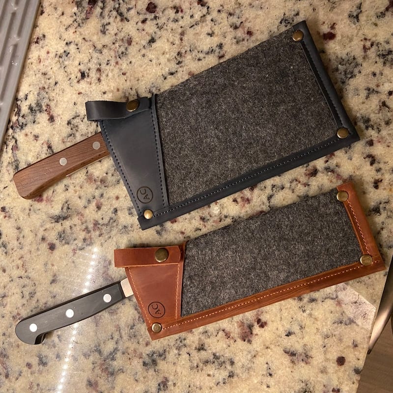 Customer photo review of Knife Covers