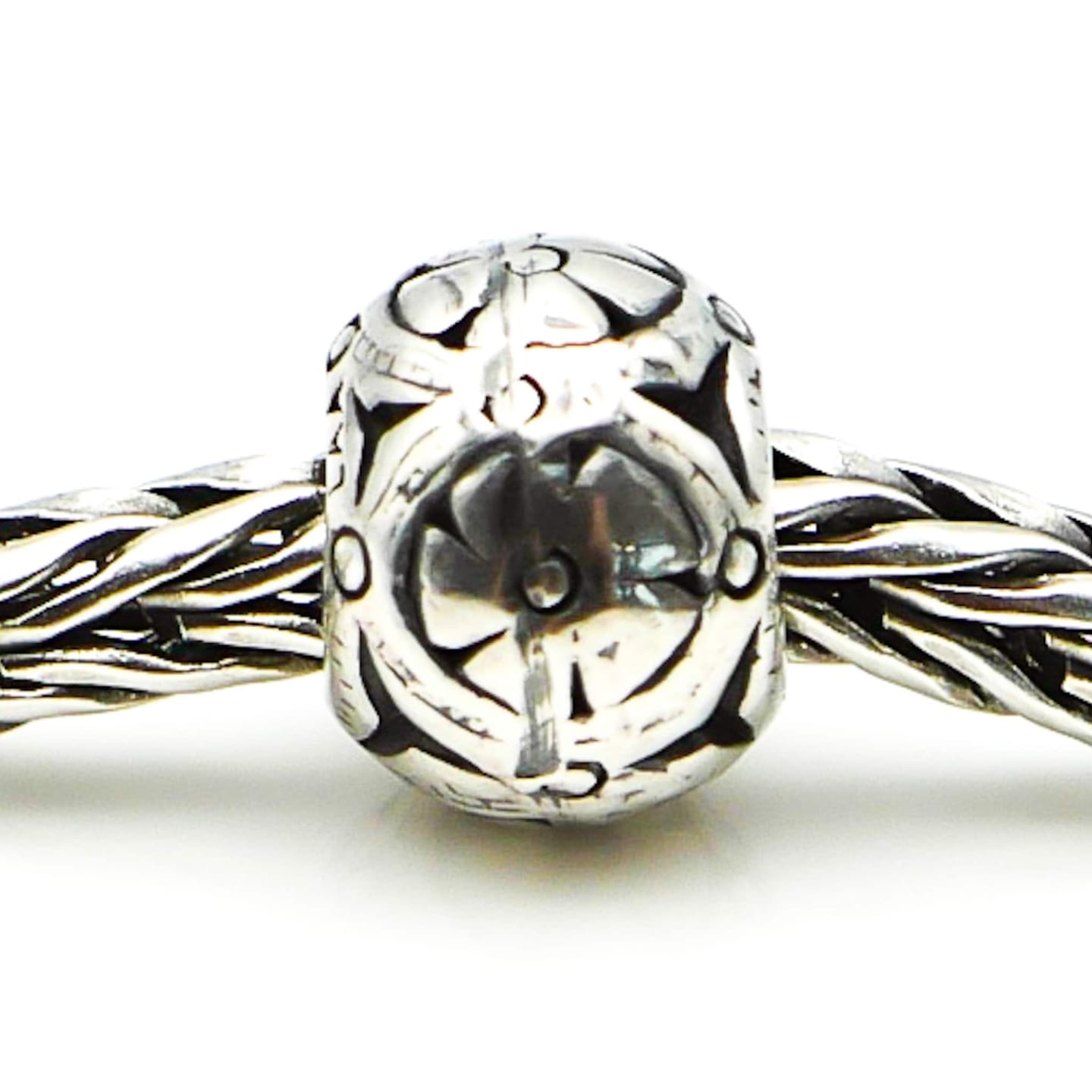 Customer photo review of TROLLBEADS Feel Good Bead Sterling Silver Charm