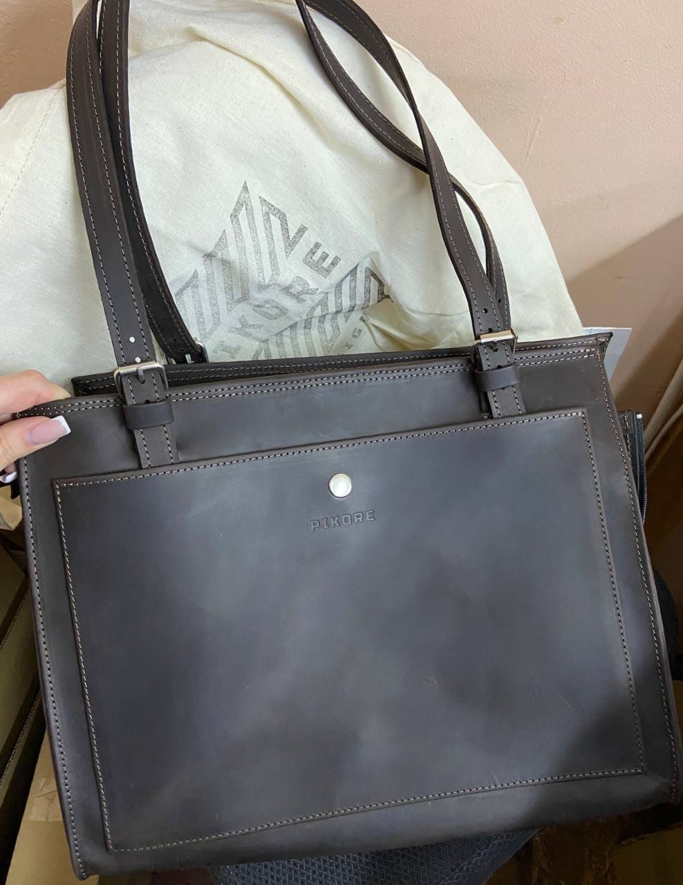 Customer photo review of Dog Travel Bag