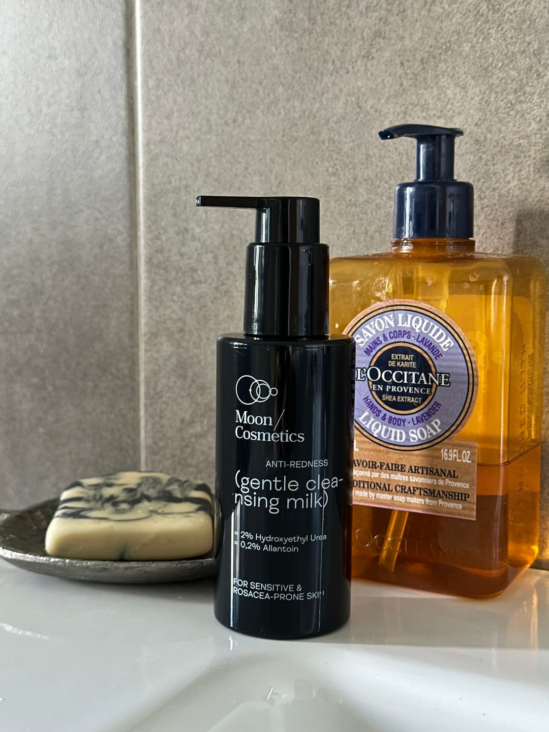 Customer photo review of Valomasis veido pienelis