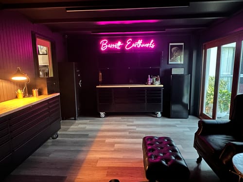 Customer photo review of Custom Neon Signs