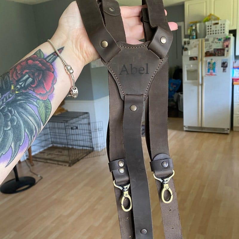 Customer photo review of Men's Suspenders