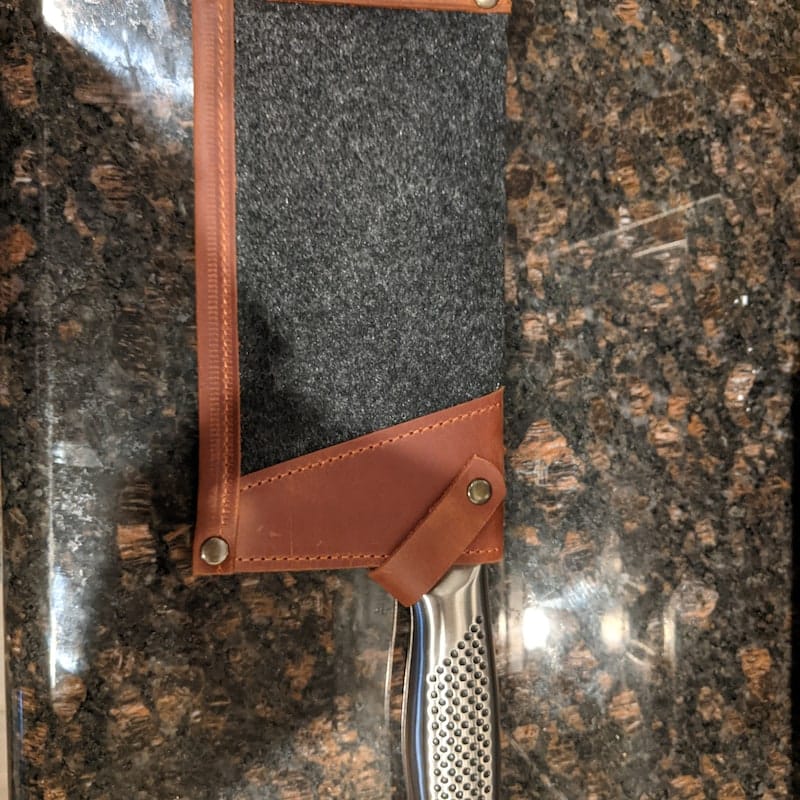 Customer photo review of Knife Covers
