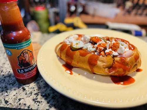 Customer photo review of Traditional Red Hot Sauce 2 Pack