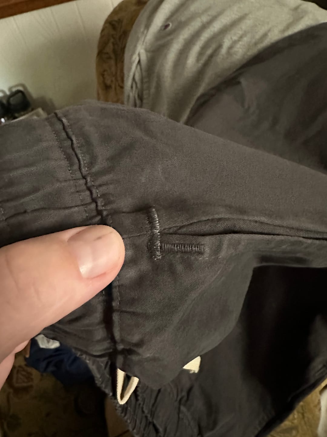Customer photo review of Standard Slacker Pant Vintage Black