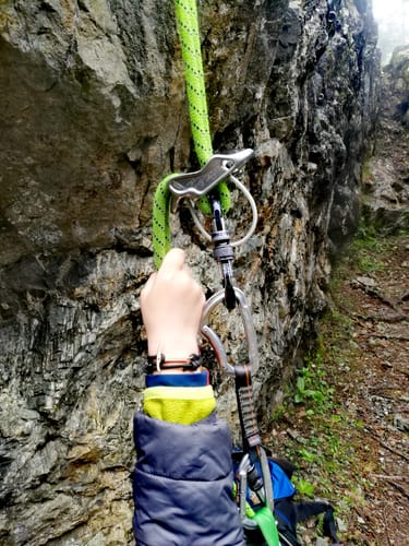 Customer photo review of Le Roc d'Enfer - Piolet Or Rose