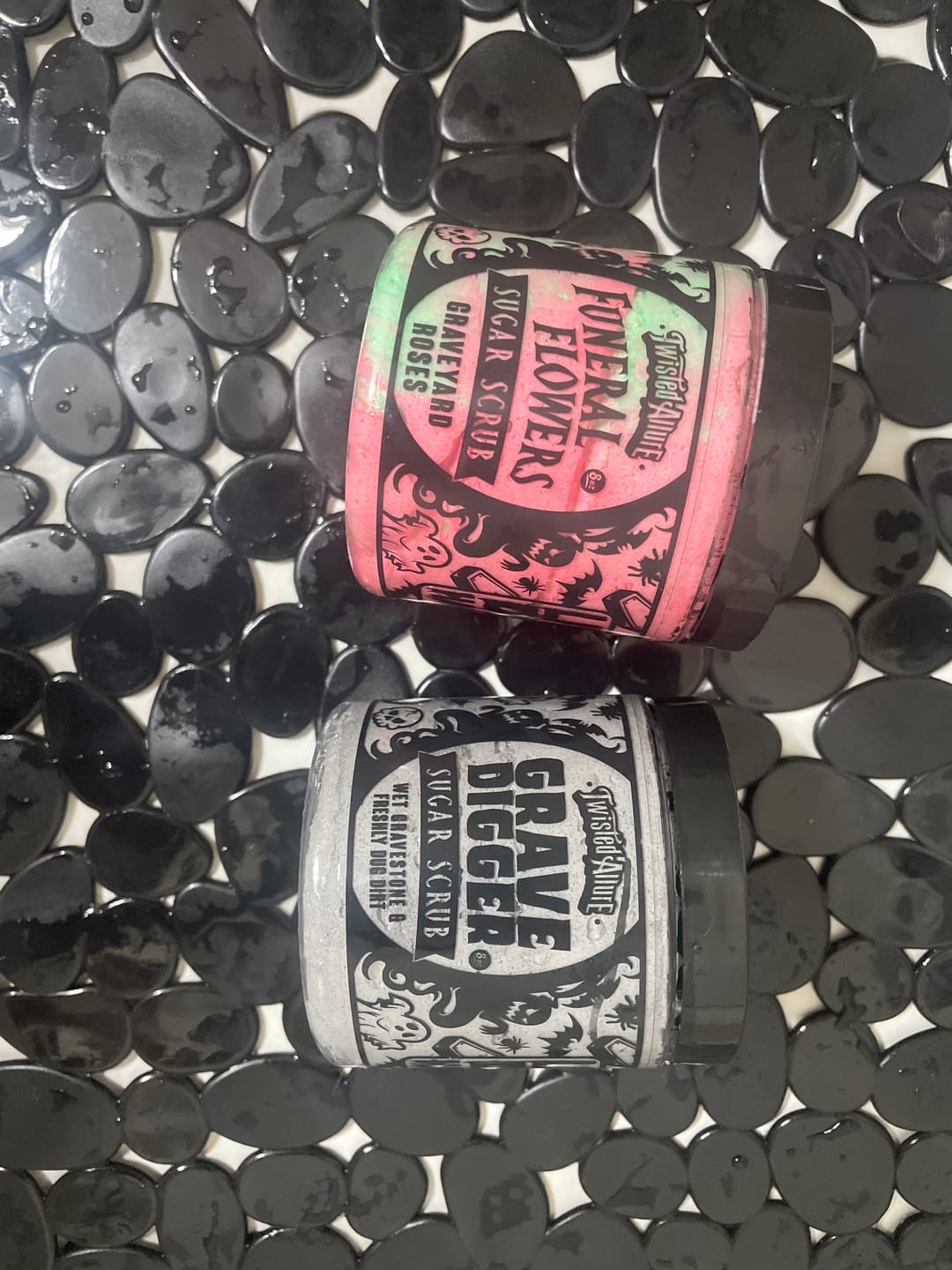 Customer photo review of Grave Digger Sugar Scrub