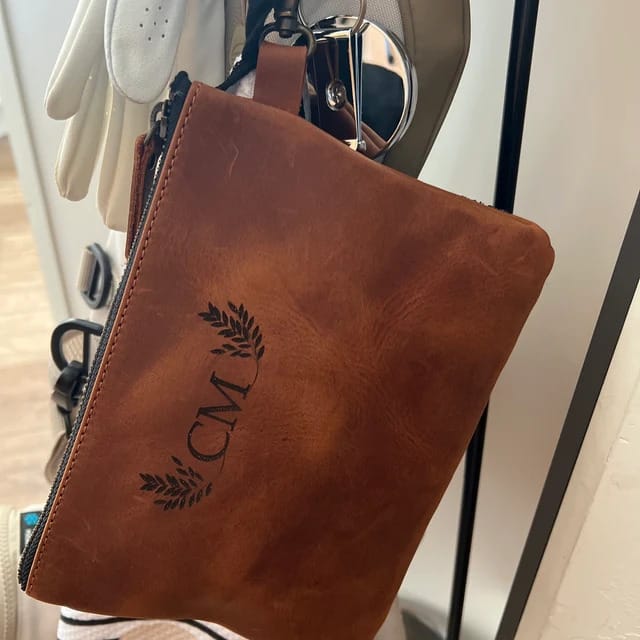 Customer photo review of Golf Field Pouch