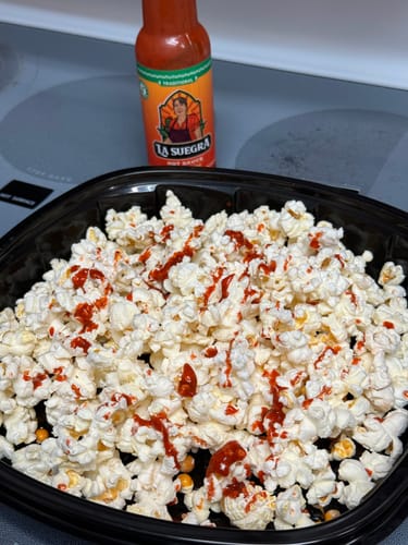 Customer photo review of Traditional Red Hot Sauce 2 Pack