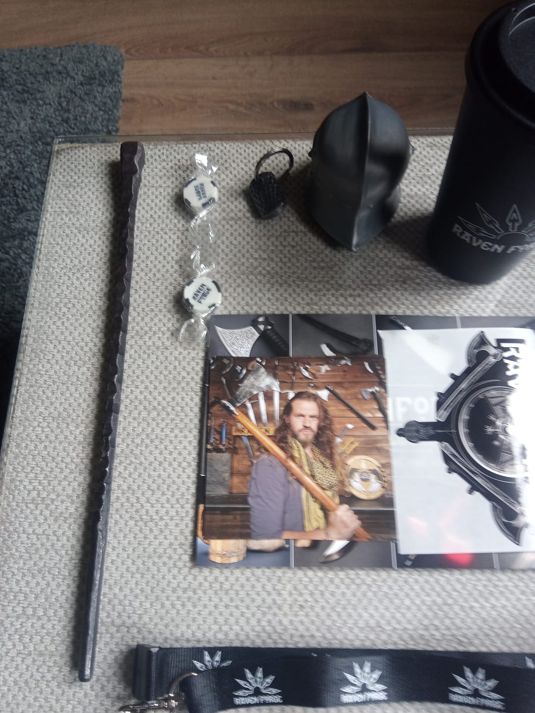 Customer photo review of Raven Forge Merch Bag