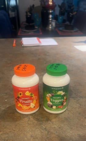 Customer photo review of Superfood MD Fruits and Veggies Supplement - 90 Fruit and 90 Veggie Capsules - Supports Energy Balance, High Lycopene, Vitamins & Minerals -Made in The USA - 90 Count